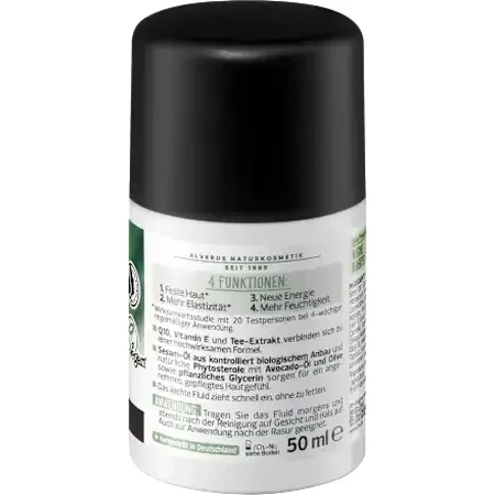 Alverde Naturkosmetik MEN Q10 Fluido Activo, 50 ml