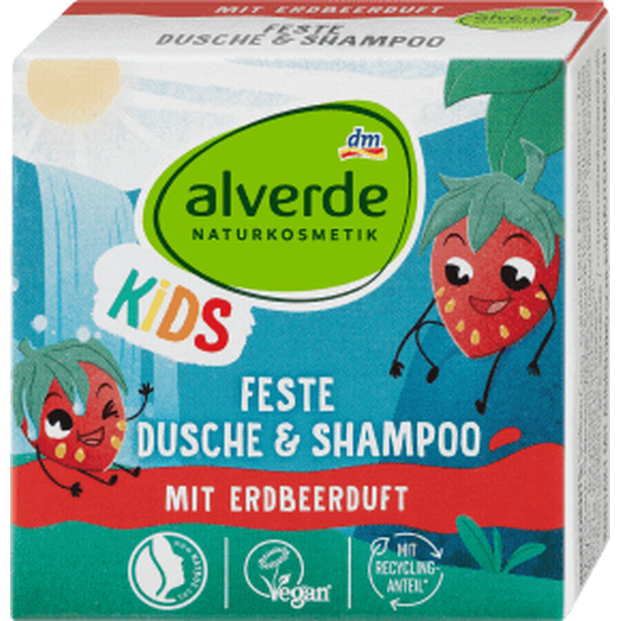 Alverde Naturkosmetik Shower soap &amp; shampoo for children, 60 g