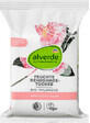 Alverde Naturkosmetik salviette detergenti alla rosa canina, 25 pz