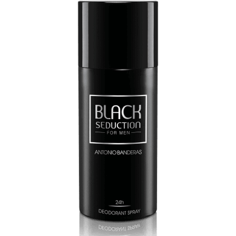 Cumpără Antonio Banderas Deodorant spray seduction in black, 150 ml Antonio Banderas Deodorant spray seduction in black, 150 ml