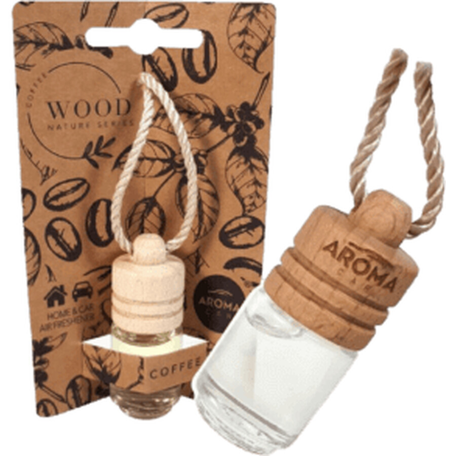 Wood mini coffee machine fragrance, 4 ml