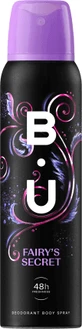 B.U. FAIRY'S SECRET Deodorant spray pentru corp, 150 ml