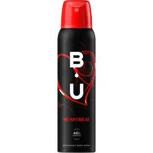 B.U. HEARTBEAT Deodorant bodyspray, 150 ml