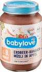 Babylove strawberry, banana, moss &amp;amp; apple 8+ ECO, 190 g