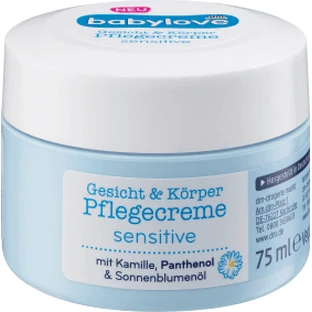Crème de soin pour le visage et le corps Babylove, 75 ml