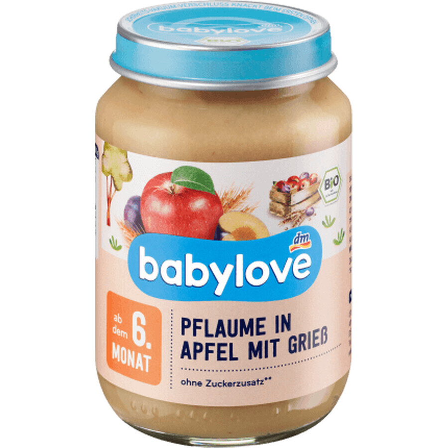 Comprar Babylove Grits Ciruela y Manzana 6+ ECO, 190 g Babylove Grits Ciruela y Manzana 6+ ECO, 190 g