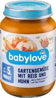 Babylove vegetable with rice &amp;amp; chicken 5+ ECO, 190 g