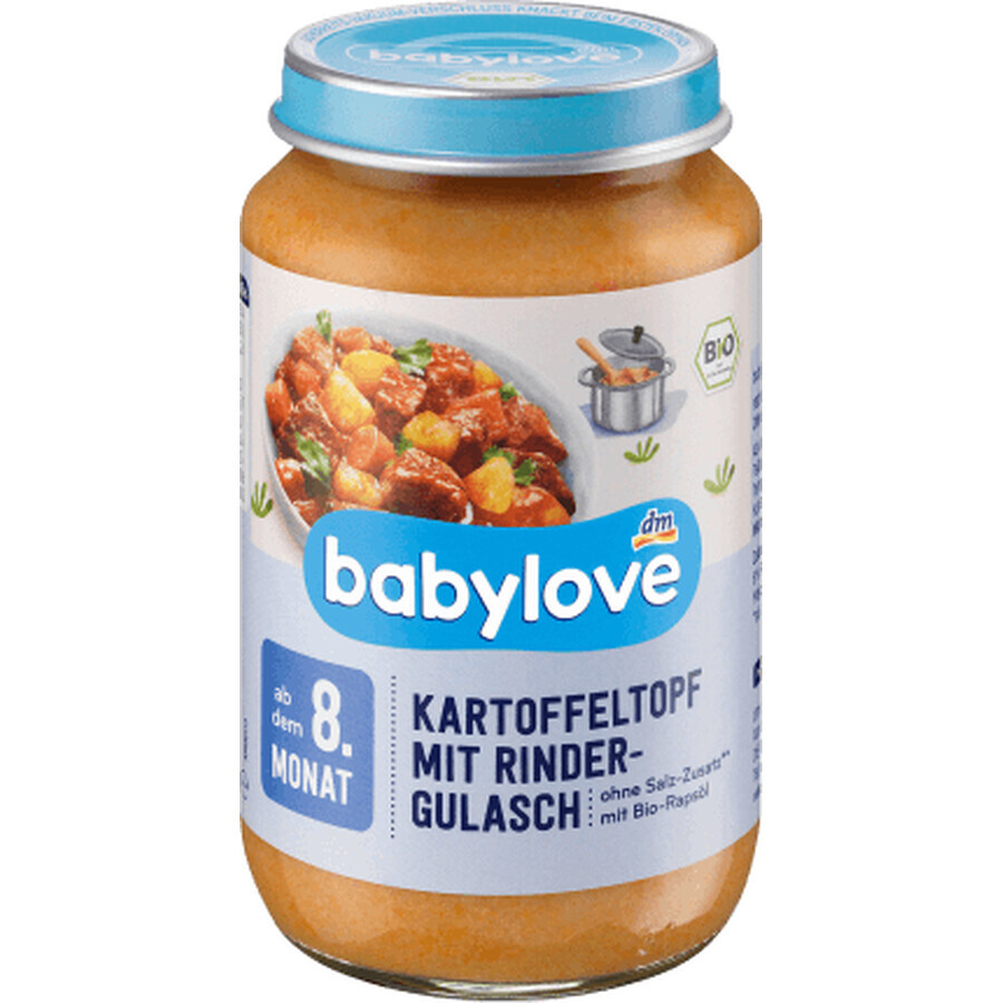 Winkel op Babylove Aardappelmenu met rundergoulash 8+, 220 g Babylove Aardappelmenu met rundergoulash 8+, 220 g