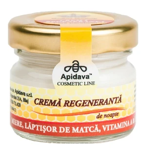 Regenerating night cream, 30 ml, Apidava