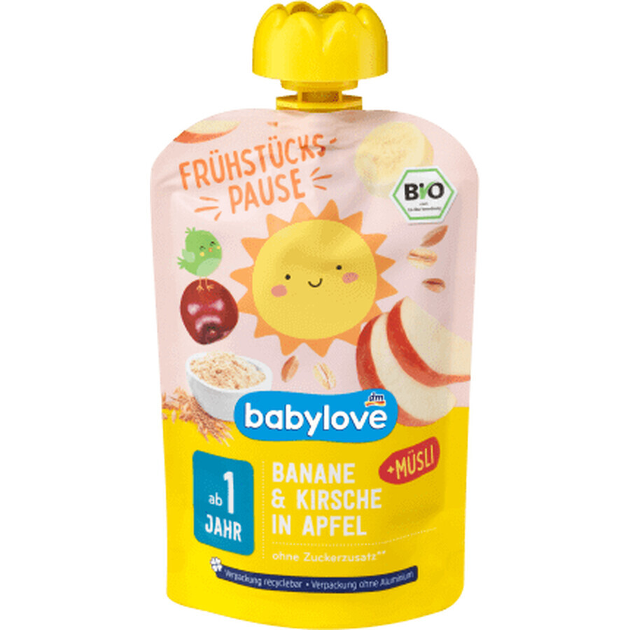 Winkel op Babylove Bananenpuree kers ECO vanaf 1 jaar, 100 g Babylove Bananenpuree kers ECO vanaf 1 jaar, 100 g