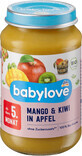 Babylove Mango puree with kiwi and apple ECO, 5+, 190 g