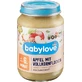 Babylove Puré de manzana con cereales ECO, 6+, 190 g
