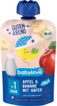 Babylove Apple puree with bananas and ECO oats from 1 year, 100 g