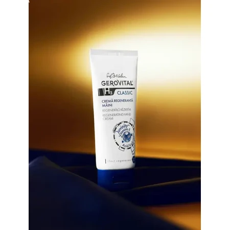 Gerovital H3 Classic Crème régénératrice pour les mains, 100 ml, Farmec