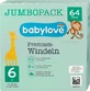 Babylove Premium jumbo diapers number 6, 64 pcs