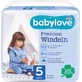 Babylove Premium Windeln Gr. 5, Junior, 10-16 kg, 36 St