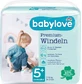 Babylove Premium diapers number 5+, 34 pcs