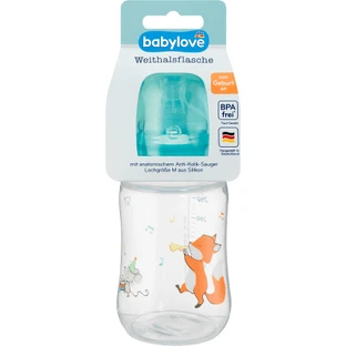 Babylove Flasche mit Nippel, 1 Stück