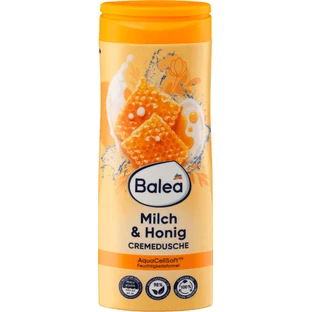 Balea Crema de ducha con leche y miel, 300 ml