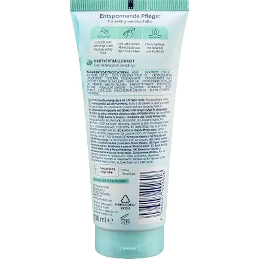 Balea Fußcreme Totes Meer, 100 ml