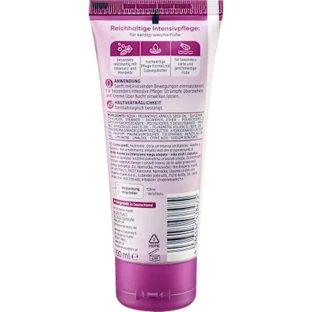 Balea Crema intensiva para pies, 100 ml