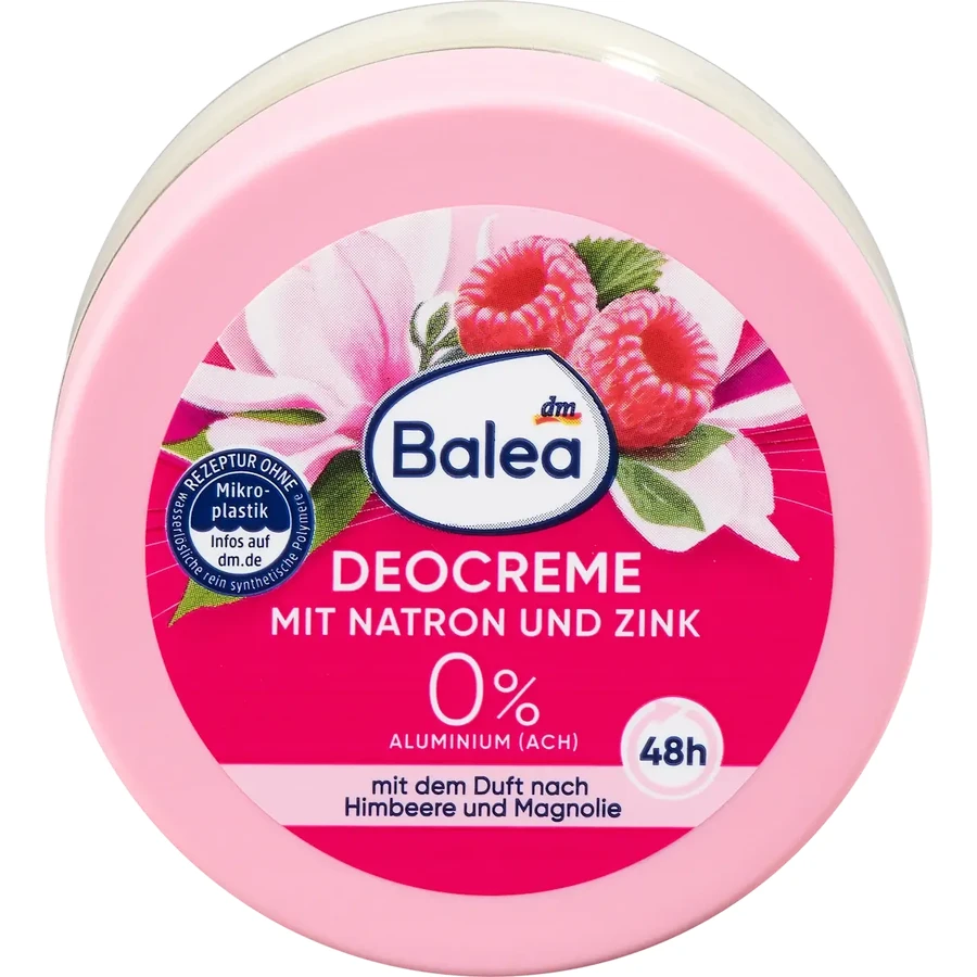 Balea Deo-Creme Himbeere, 50 ml