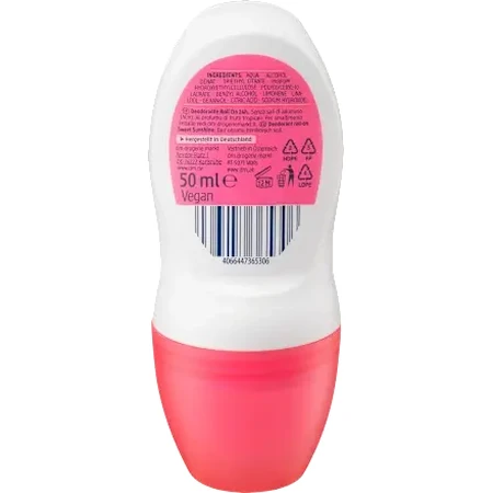 Balea Sweet Sunshine roll-on deodorant, 50 ml