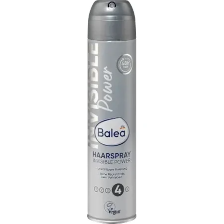 Balea Laca para el cabello Invisible Power, 300 ml