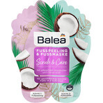 Balea Mascarilla y exfoliante para pies 2x10ml, 20 ml Balea Mascarilla y exfoliante para pies 2x10ml, 20 ml