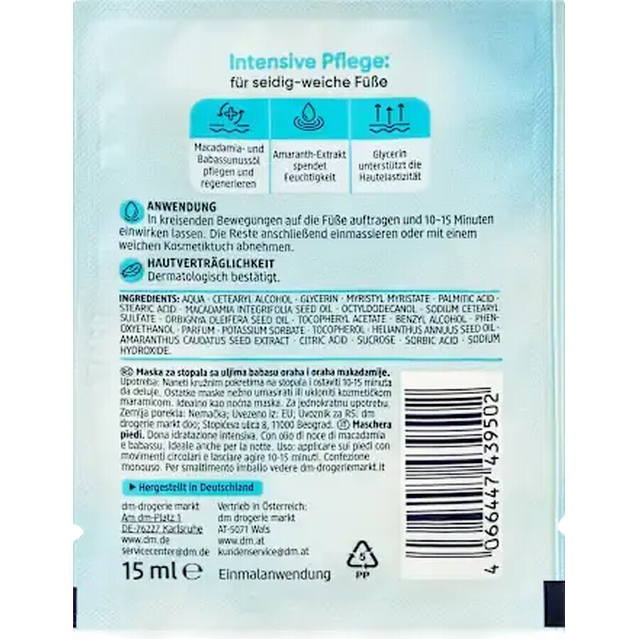 Balea Voetmasker, 15 ml
