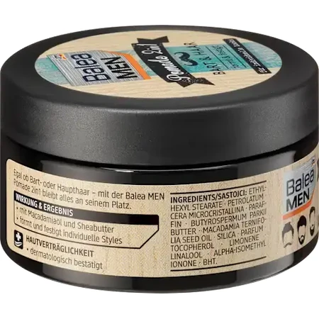 Balea MEN Wax 2in1 baard en haar, 100 ml