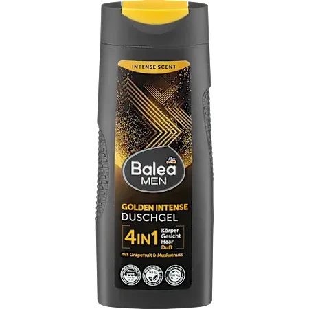 Balea MEN Golden Intense Gel Douche 4 en 1, 300 ml