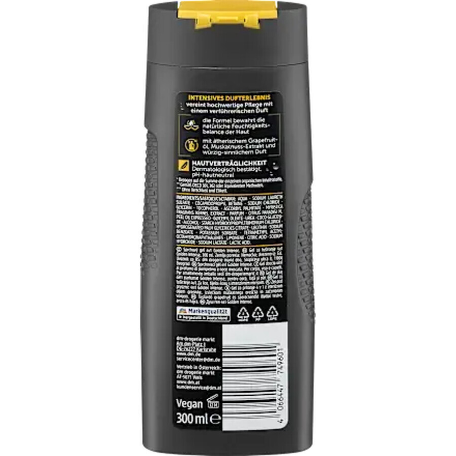 Balea MEN Gel de duș golden intense 4 in 1, 300 ml