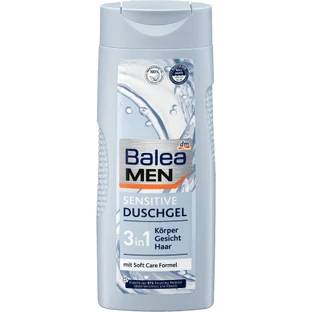 Balea MEN Gel de ducha Sensitive 3 en 1, 300 ml