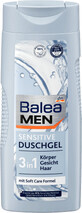 Balea MEN Sensitive 3in1 Shower Gel, 300 ml