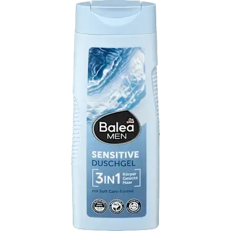 Balea MEN Sensitive 3in1 Shower Gel, 300 ml