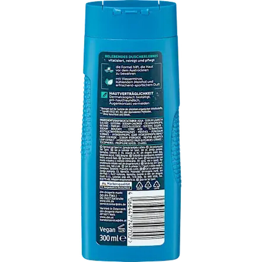 Gel de ducha Balea MEN Sport, 300 ml