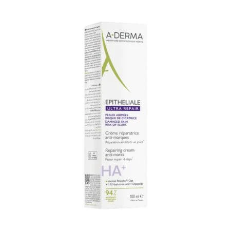 Herstellende crème met kalmerend effect Epiteliale Ultra Repair HA+, 100 ml, A-Derma