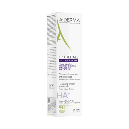 Herstellende crème met kalmerend effect Epiteliale Ultra Repair HA+, 100 ml, A-Derma