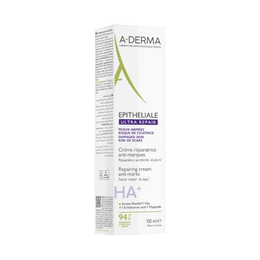 Herstellende crème met kalmerend effect Epiteliale Ultra Repair HA+, 100 ml, A-Derma