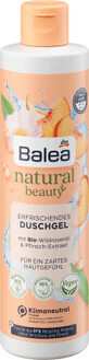 Balea Natural Beauty gel douche p&#234;che, 250 ml
