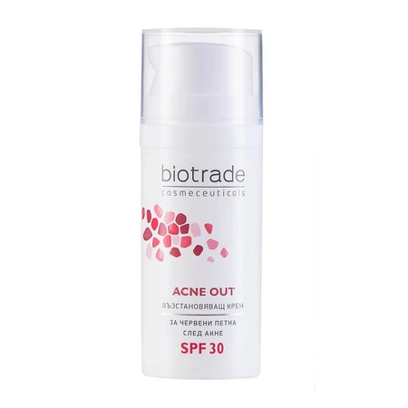 Biotrade Acne Out Herstellende Crème met SPF 30, 30 ml