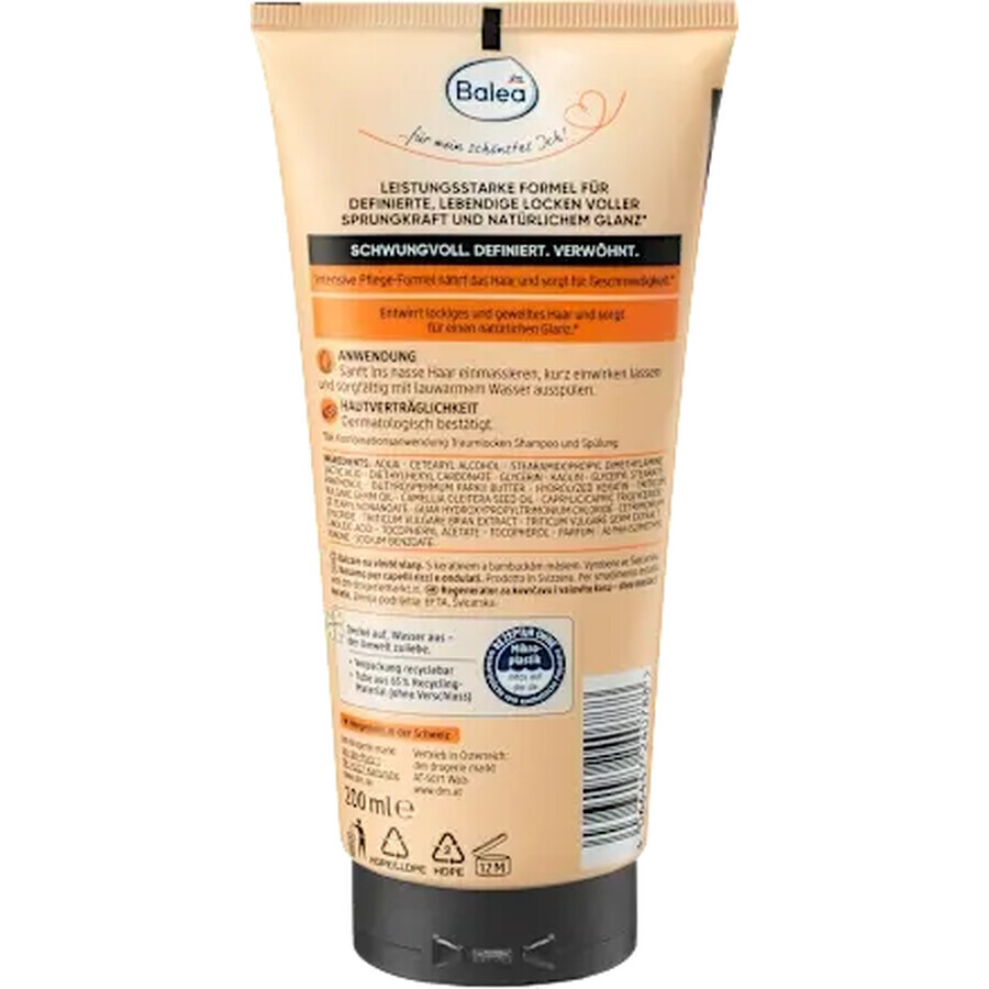 Balea Balsamo Professionale per ricci, 200 ml