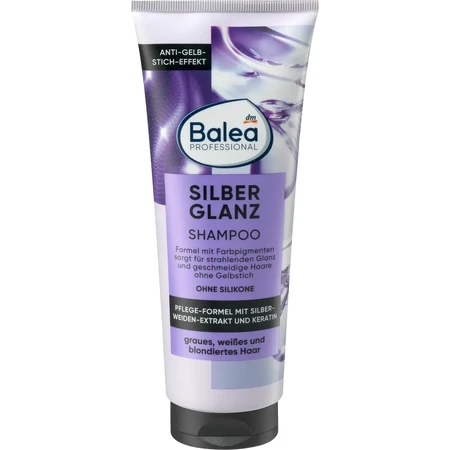 Balea Professional Champú para cabello canoso, 250 ml