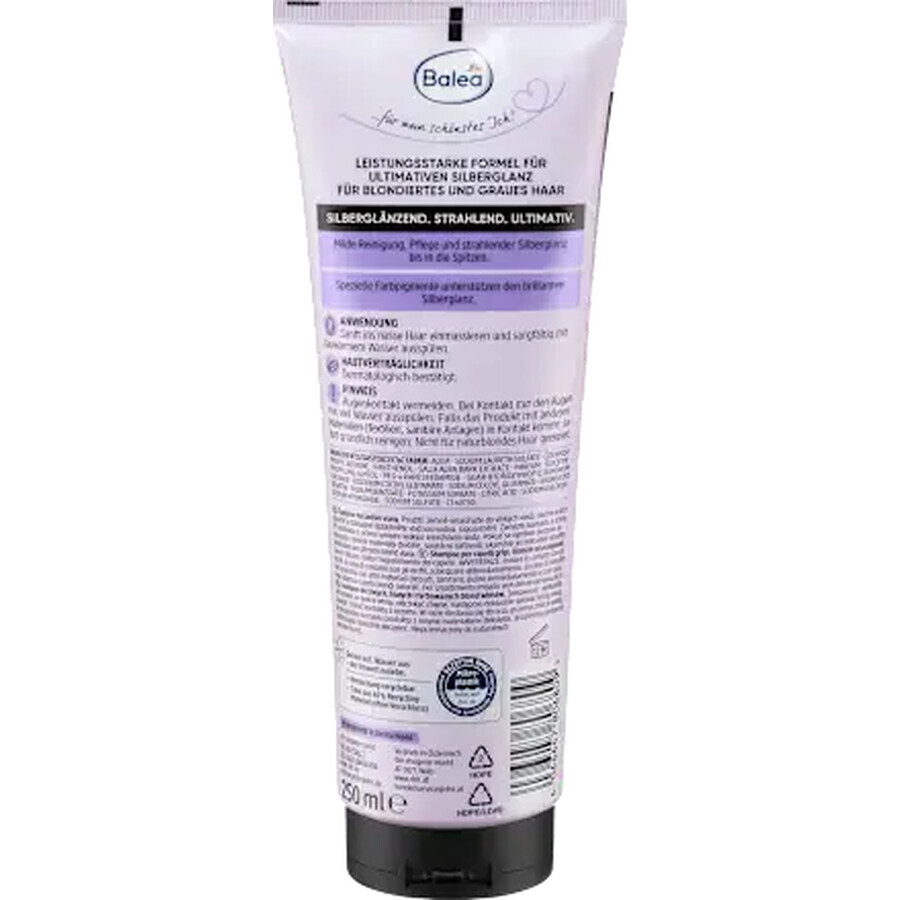 Balea PROFESSIONAL Shampoo Silberglanz, 250 ml