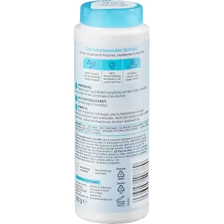 Balea Polvo para pies, 100 g