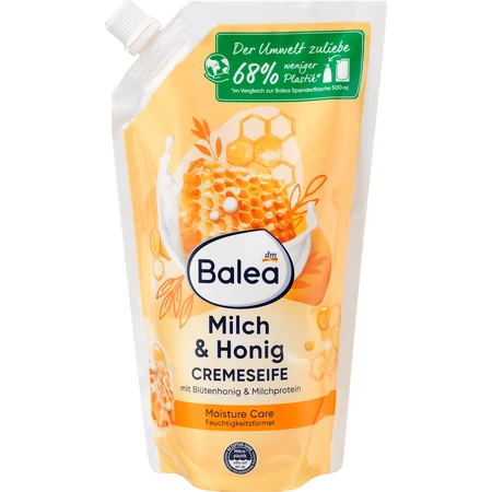 Balea Reserve vloeibare zeep met melk en honing, 500 ml