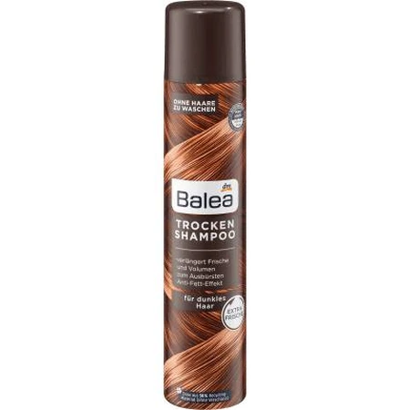 Balea Champú en seco para cabello oscuro, 200 ml