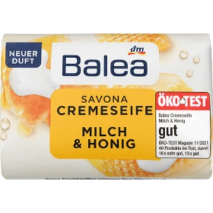 Balea Jabón con leche y miel, 150 g