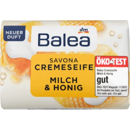 Balea Jabón con leche y miel, 150 g